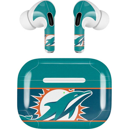 NFL Miami Dolphins Zone Block Apple AirPods Pro Skin